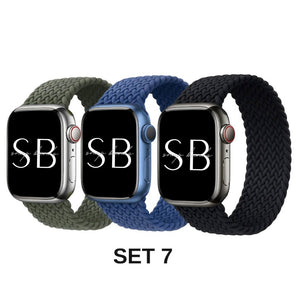 3 Pack Nylon Woven Bands - Poly Bands