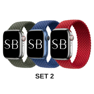 3 Pack Nylon Woven Bands - Poly Bands