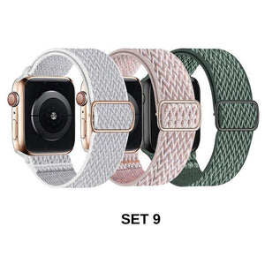 3 Pack Perla Nylon Bands - Poly Bands