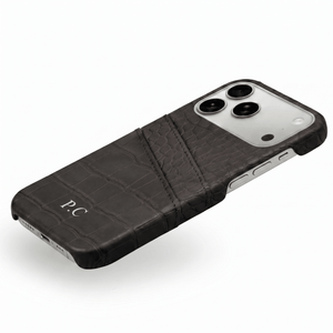 Black Crocodile iPhone Case - Poly Bands