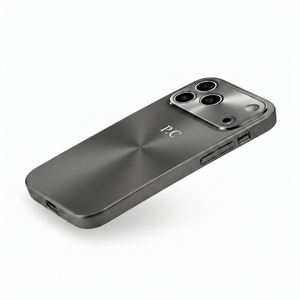 Black Flashy Alu iPhone Case - Poly Bands