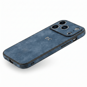 Blue Suede iPhone Case - Poly Bands