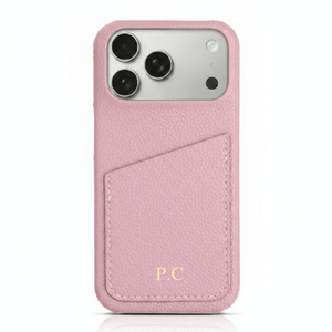 Card Holder Leather iPhone Case - Poly Bands