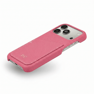 Card Holder Leather iPhone Case - Poly Bands
