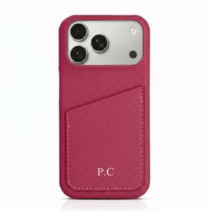 Card Holder Leather iPhone Case - Poly Bands