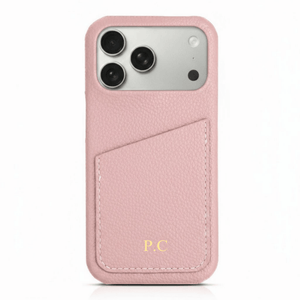 Card Holder Leather iPhone Case - Poly Bands