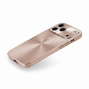 Gold Flashy Alu iPhone Case - Poly Bands