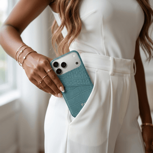Green Crocodile iPhone Case - Poly Bands