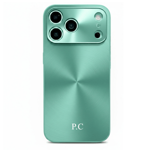 Green Flashy Alu iPhone Case - Poly Bands