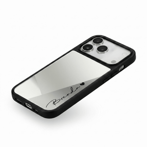 Personalized Mirror iPhone Case - Poly Bands