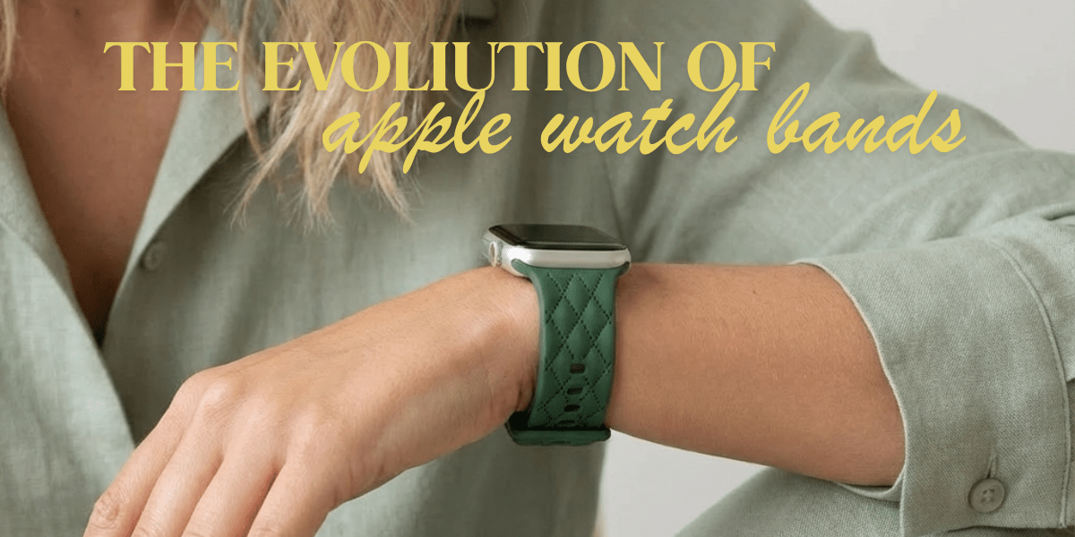 The Evolution of Apple Watch Bands: From Basic to Fashion-Forward - Poly Bands