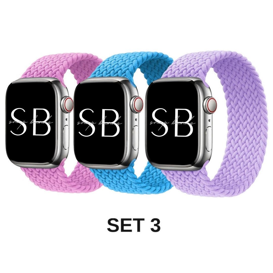 3 Pack Nylon Woven Bands - Poly Bands