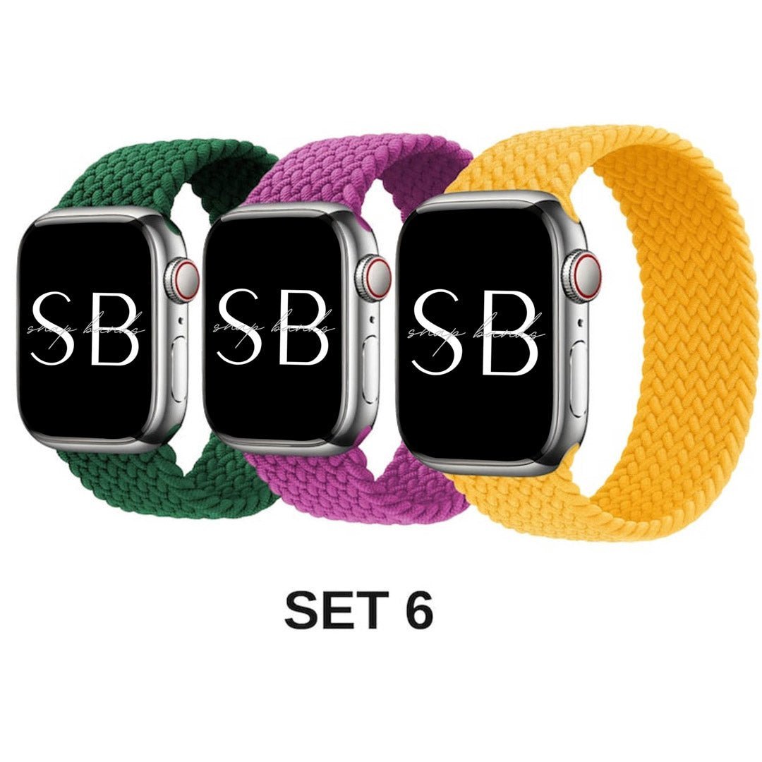 3 Pack Nylon Woven Bands - Poly Bands
