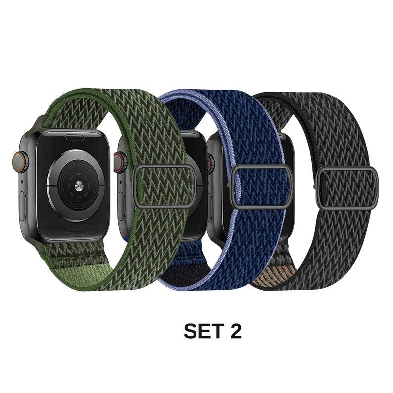 3 Pack Perla Nylon Bands - Poly Bands