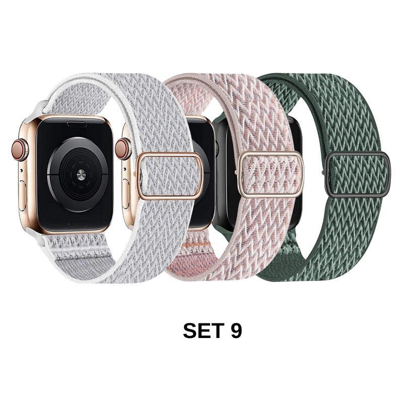 3 Pack Perla Nylon Bands - Poly Bands