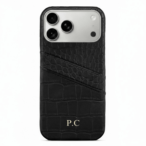 Black Crocodile iPhone Case - Poly Bands