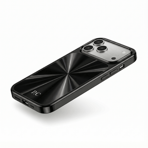 Black Flashy iPhone Case - Poly Bands
