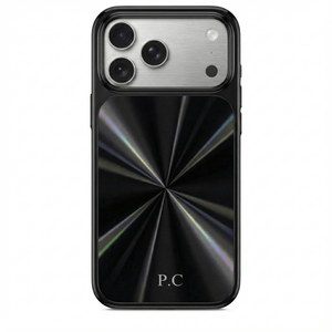 Black Flashy iPhone Case - Poly Bands