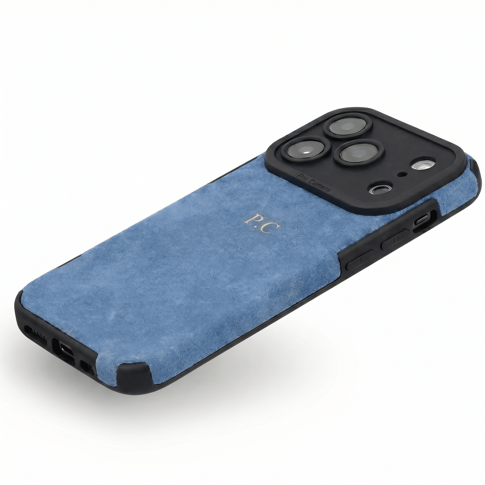 Blue Suede iPhone Case - Poly Bands