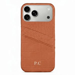 Brown Crocodile iPhone Case - Poly Bands