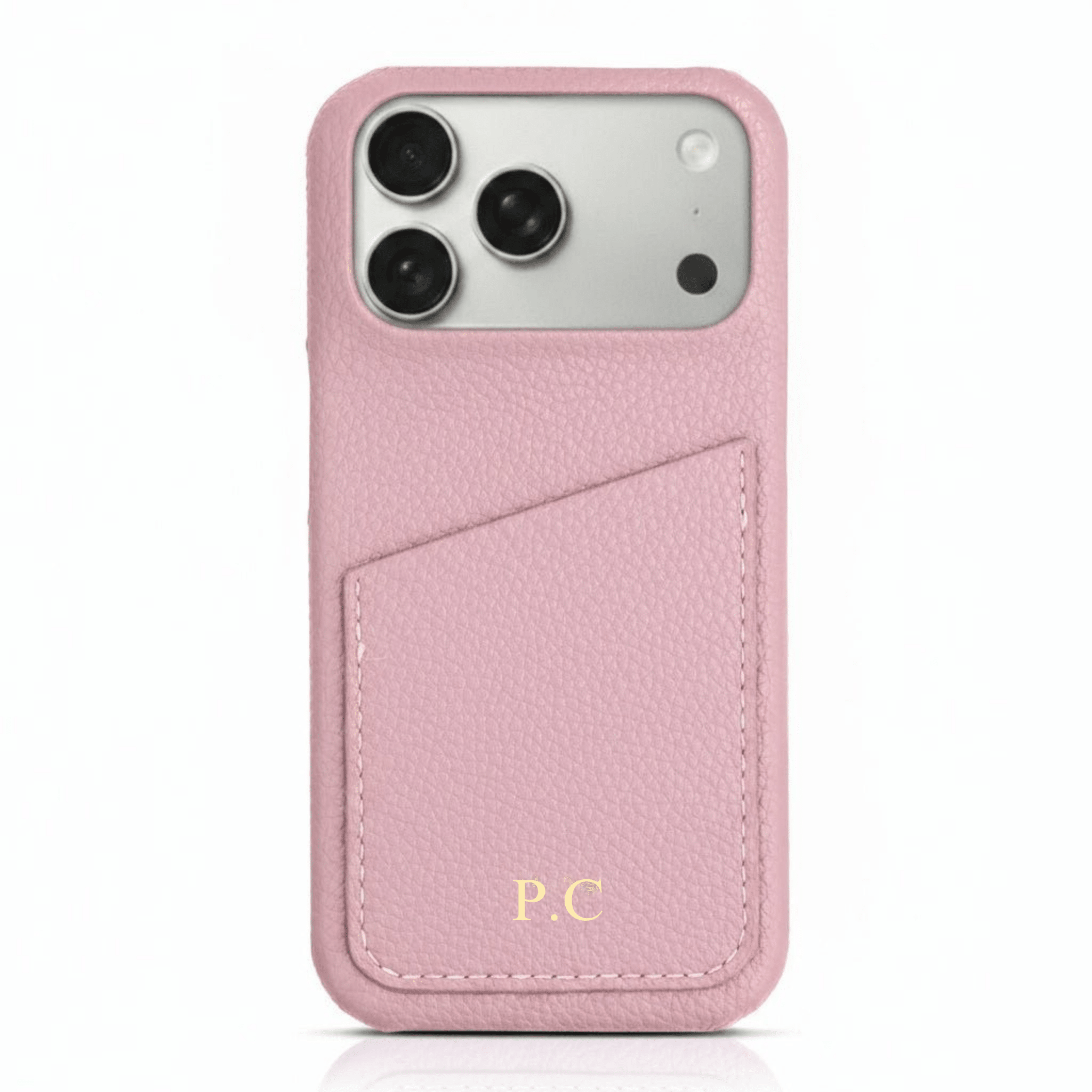 Card Holder Leather iPhone Case - Poly Bands