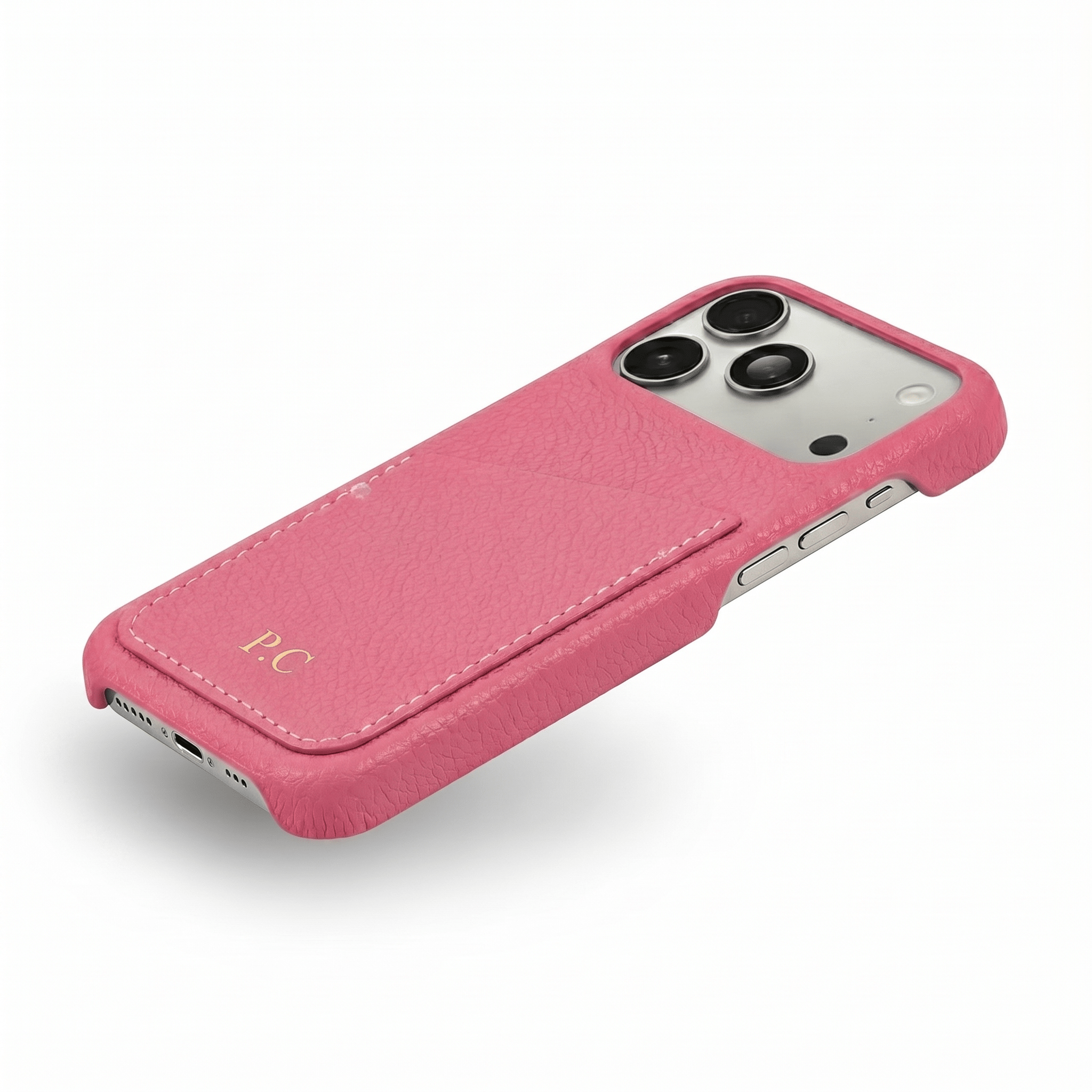 Card Holder Leather iPhone Case - Poly Bands