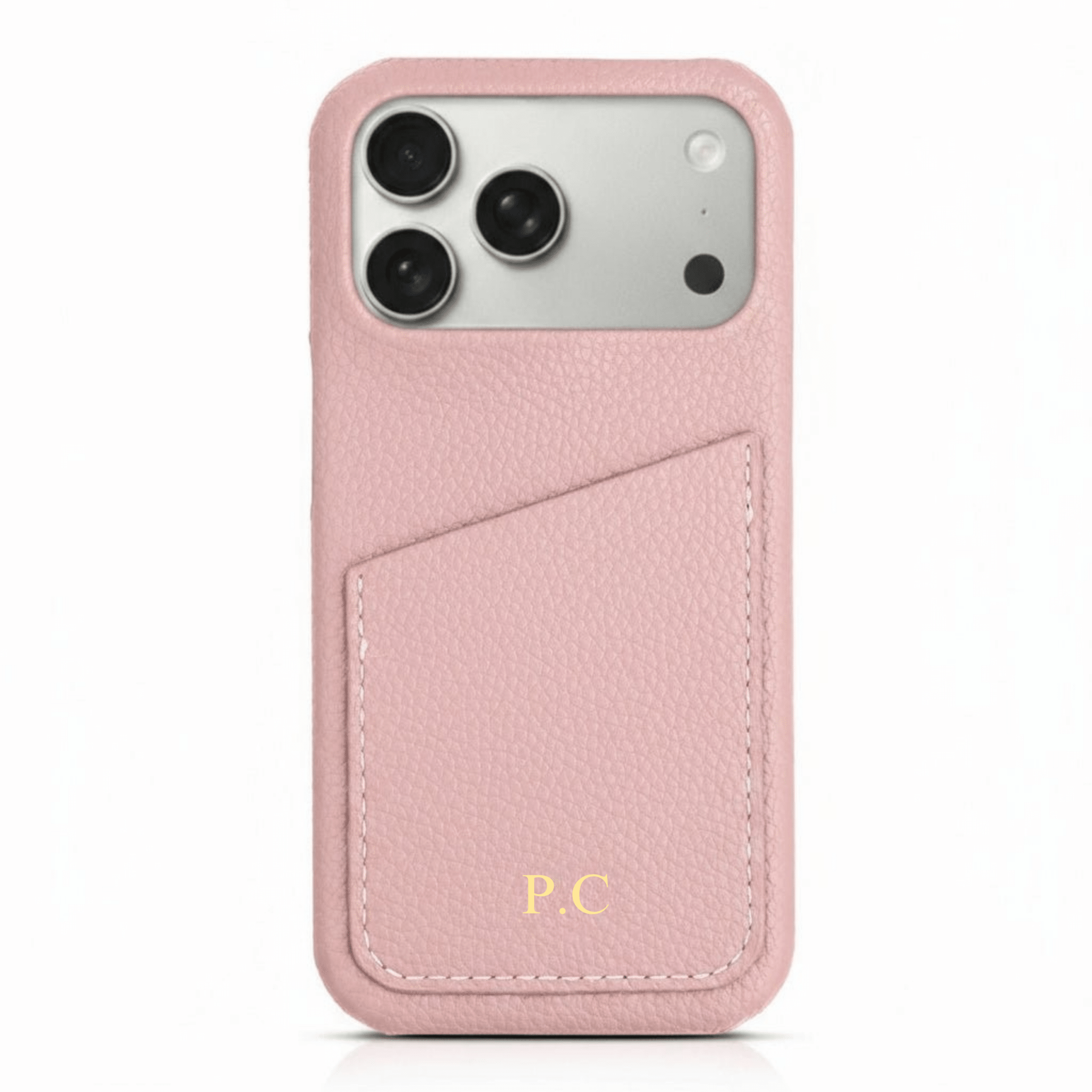 Card Holder Leather iPhone Case - Poly Bands