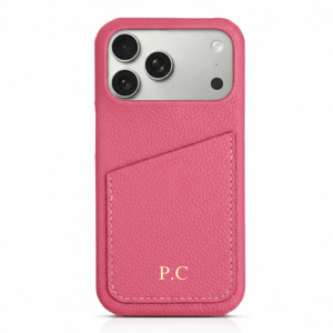 Card Holder Leather iPhone Case - Poly Bands