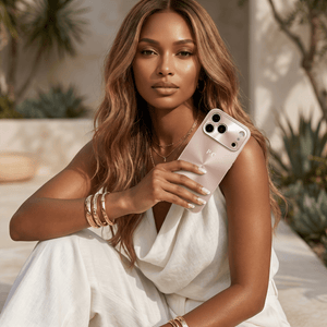 Gold Flashy Alu iPhone Case - Poly Bands