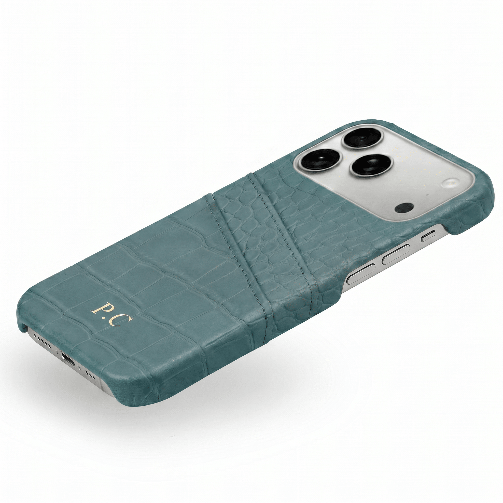 Green Crocodile iPhone Case - Poly Bands