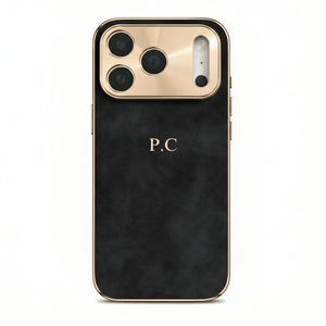 Green Lambskin Leather Custom iPhone Case - Poly Bands