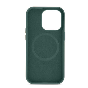 Green Magnetic Leather iPhone Case - Poly Bands