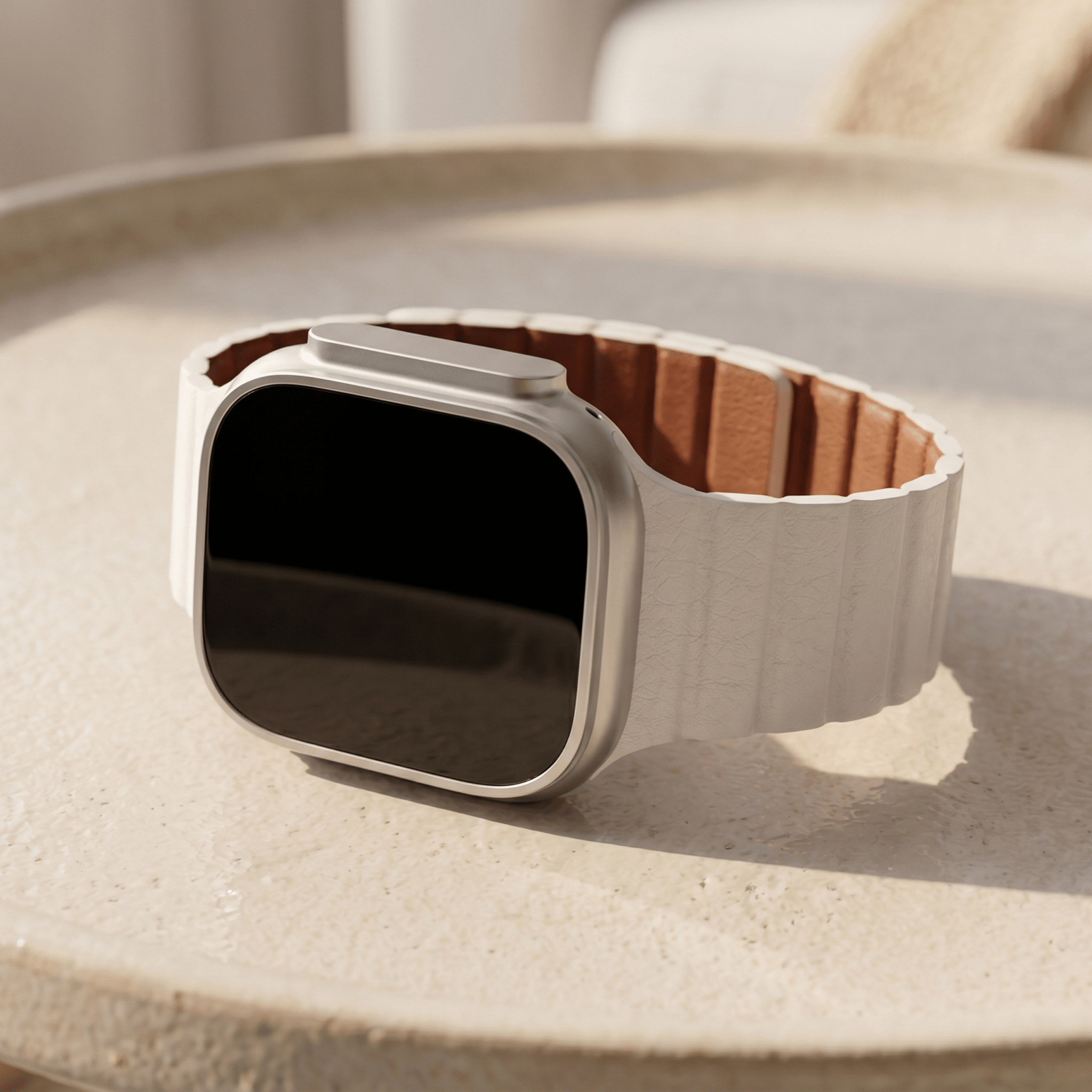 Grippo Magnetic Leather Link Band - Poly Bands