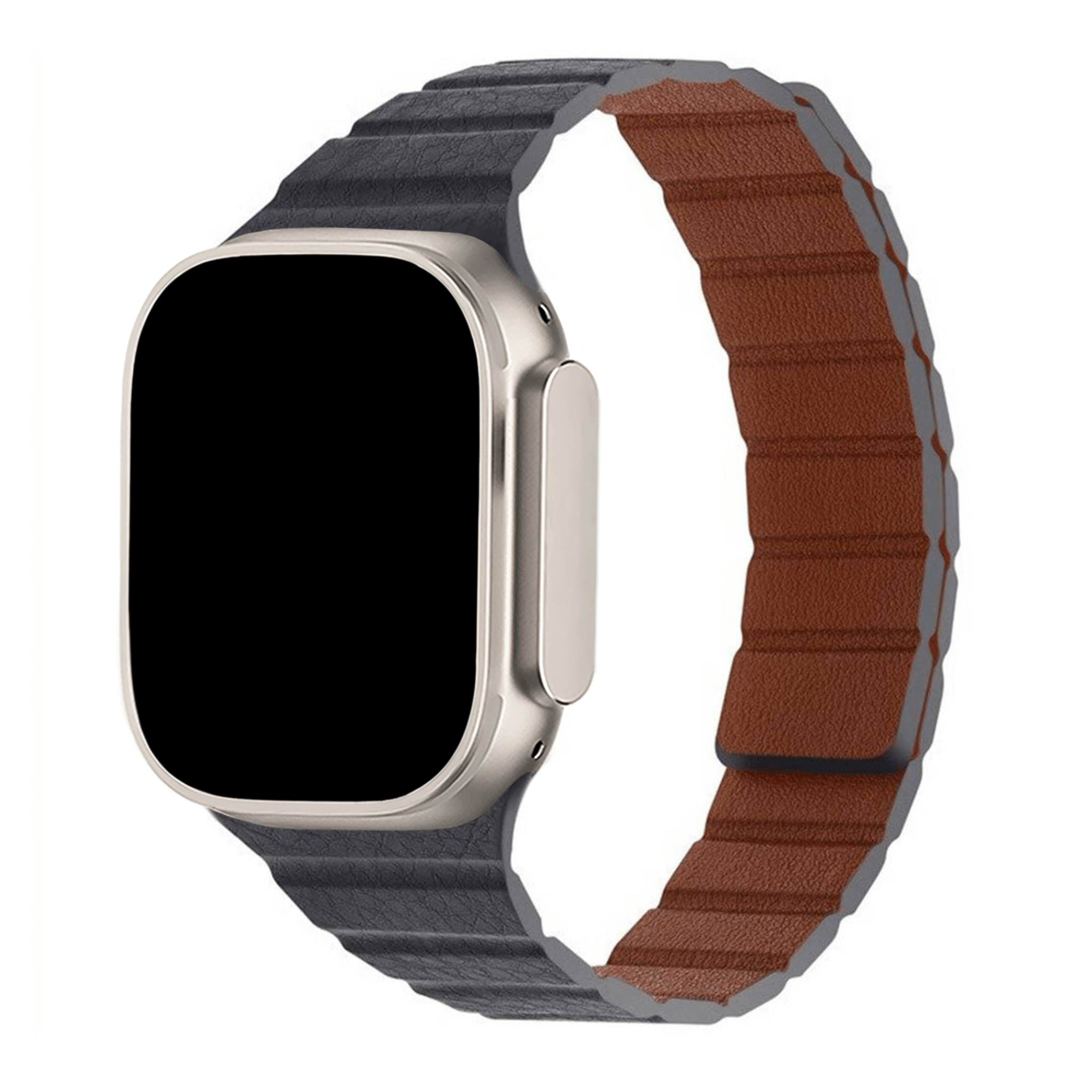 Grippo Magnetic Leather Link Band - Poly Bands