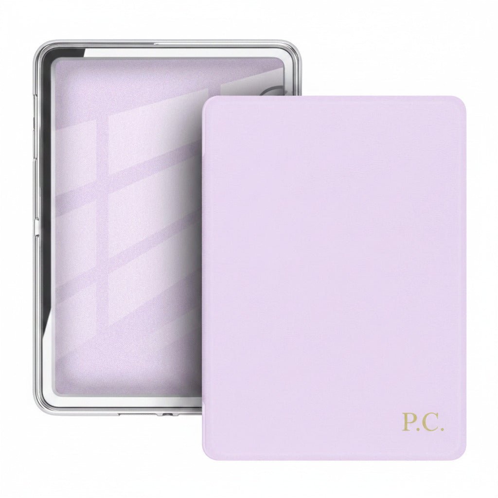 Lavender Leather Kindle Case - Poly Bands