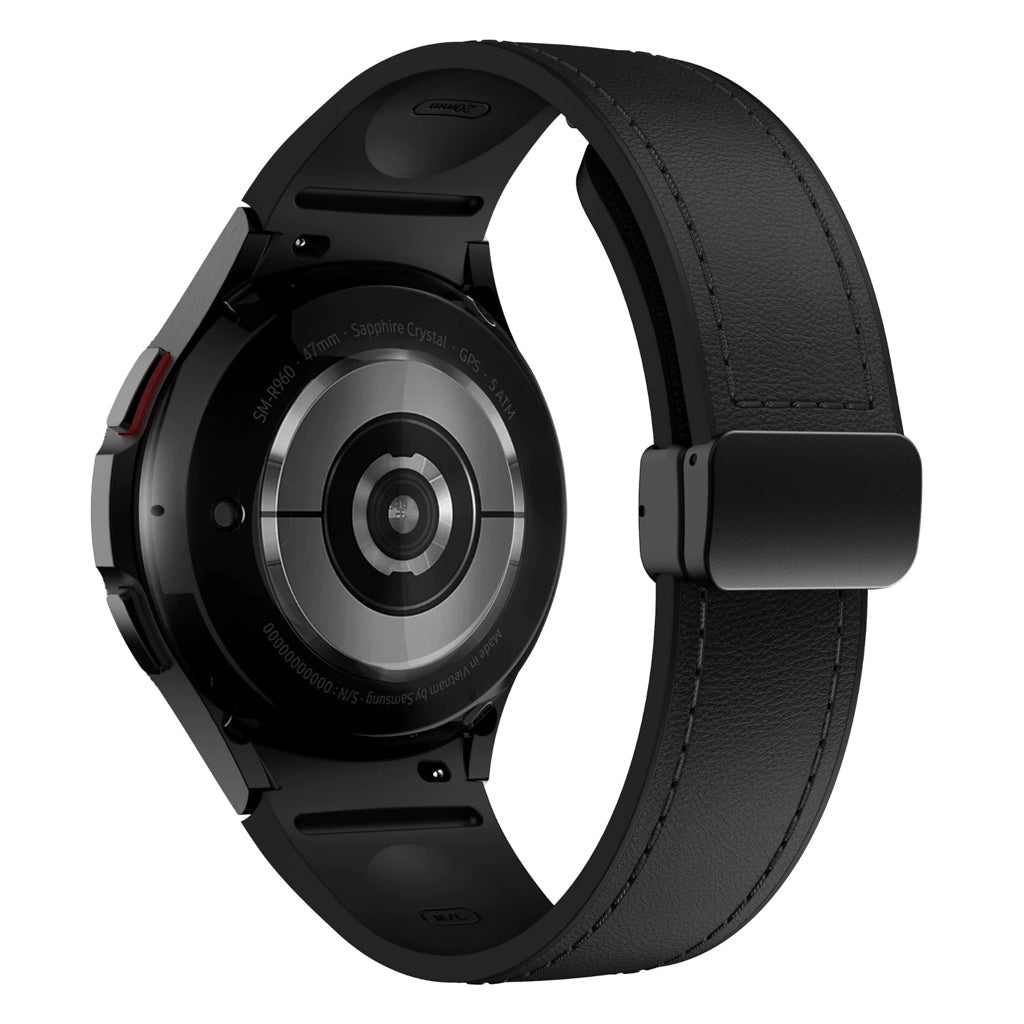 Leather Band With Magnetic Clasp - Poly Bands