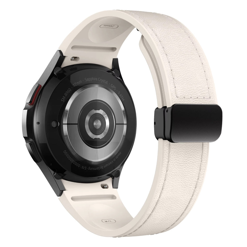 Leather Band With Magnetic Clasp - Poly Bands