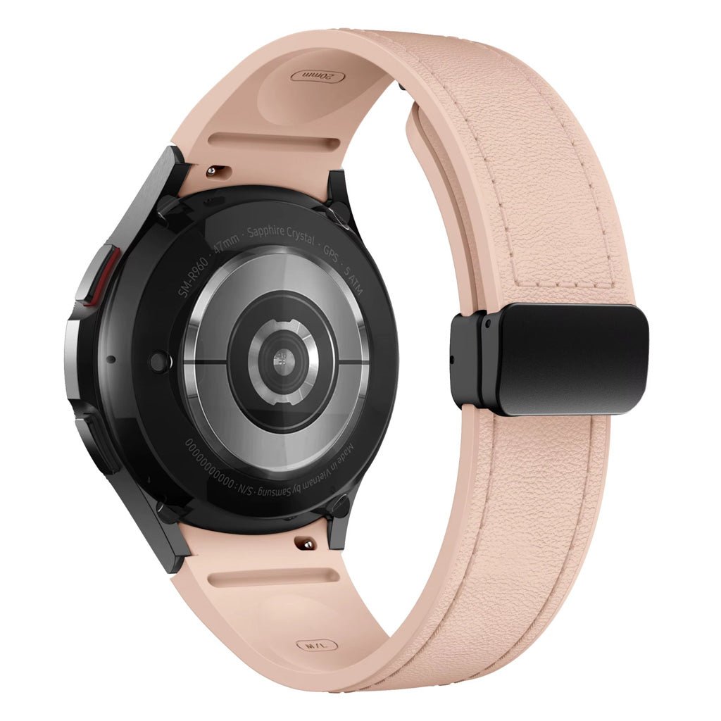 Leather Band With Magnetic Clasp - Poly Bands