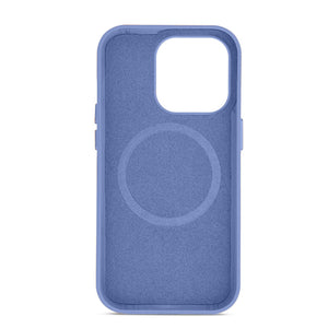 Light Blue Magnetic Leather iPhone Case - Poly Bands