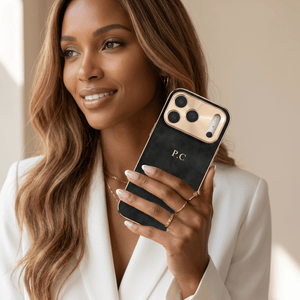 Luxury Lambskin Leather Custom iPhone Case - Poly Bands