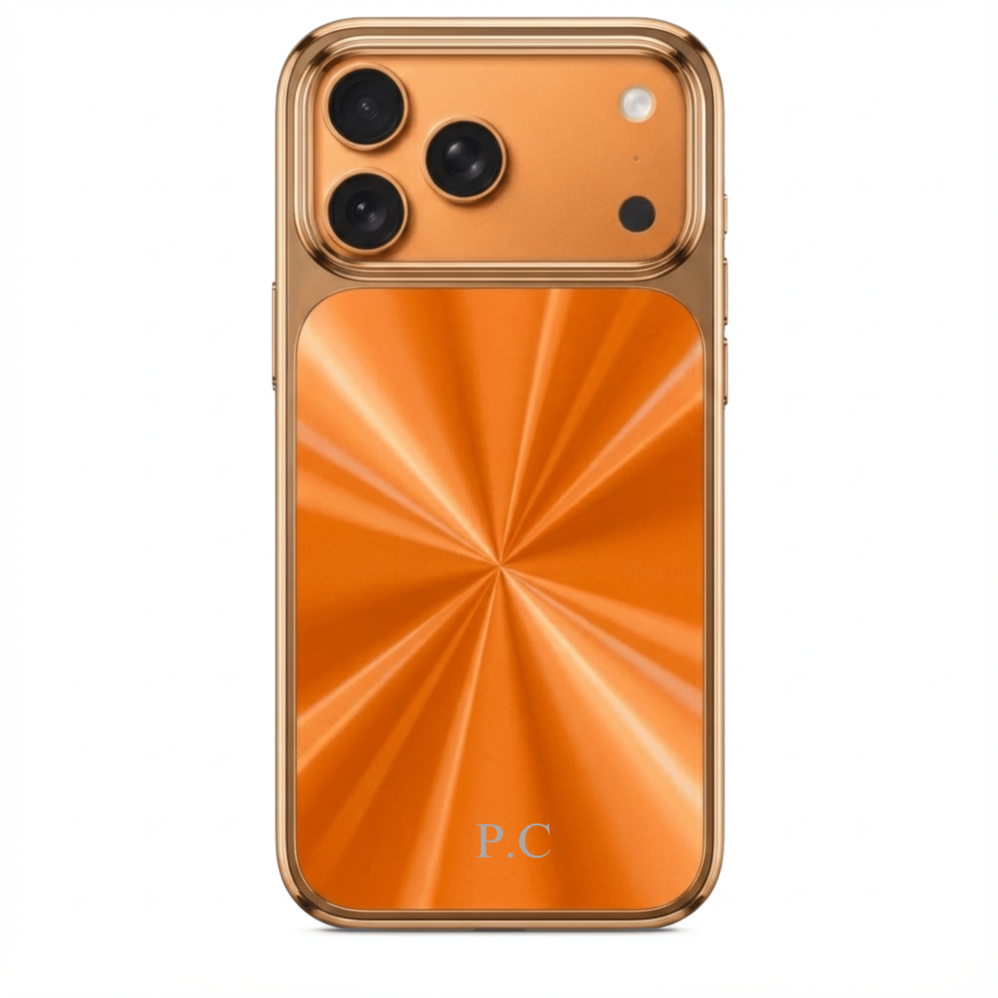Orange Flashy iPhone Case - Poly Bands