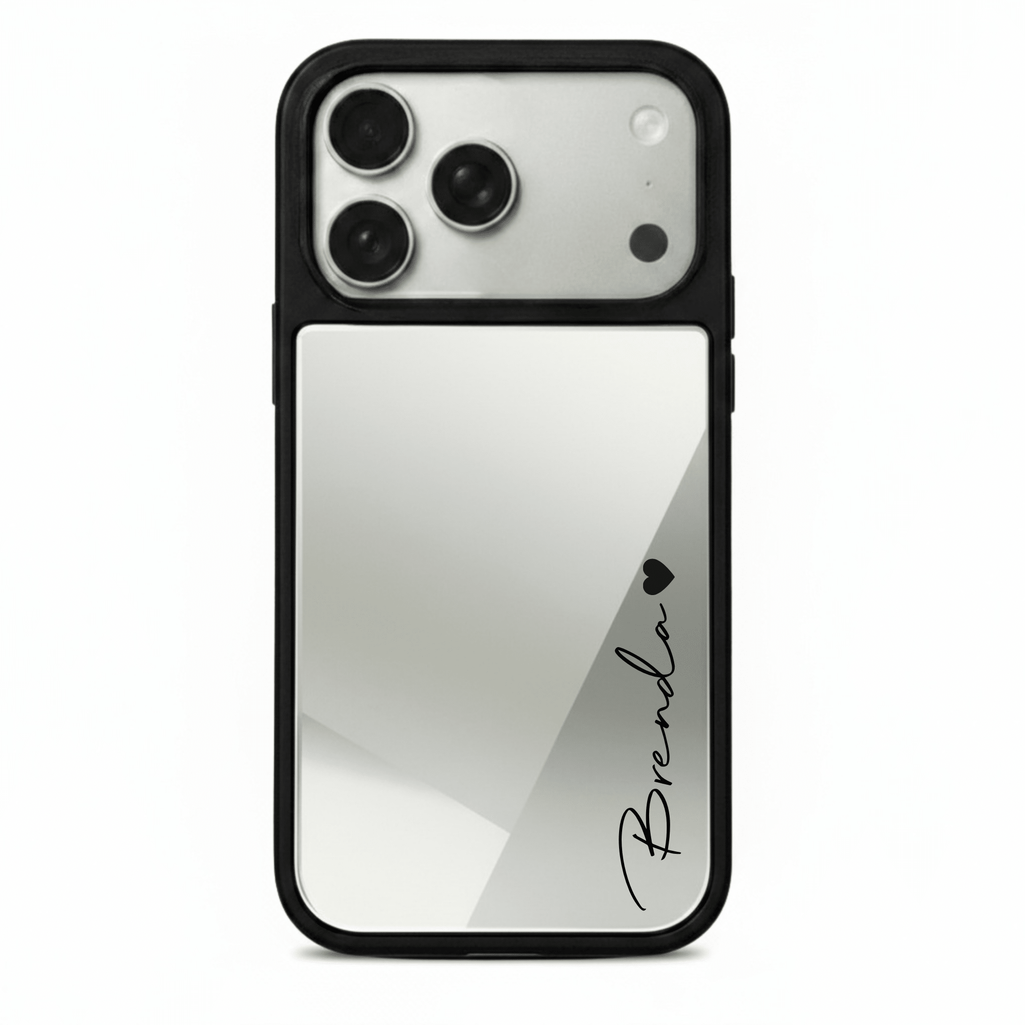 Personalized Mirror iPhone Case - Poly Bands