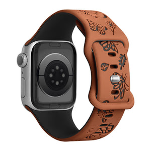 Ran Engraved Silicone Band - Poly Bands