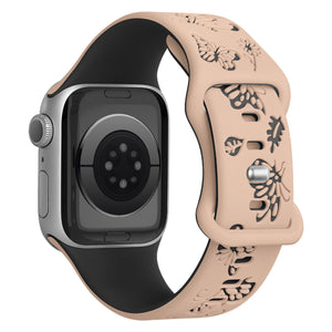 Ran Engraved Silicone Band - Poly Bands