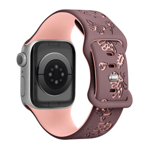 Ran Engraved Silicone Band - Poly Bands