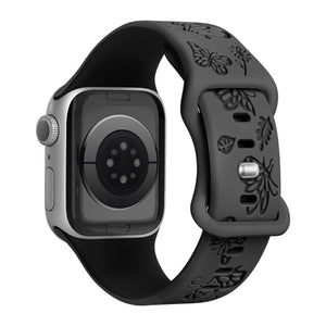 Ran Engraved Silicone Band - Poly Bands