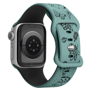 Ran Engraved Silicone Band - Poly Bands