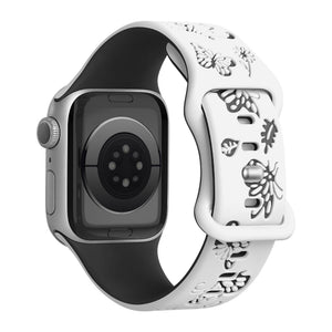 Ran Engraved Silicone Band - Poly Bands