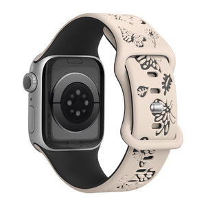 Ran Engraved Silicone Band - Poly Bands