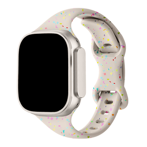 Sakura Confetti Silicone Band - Poly Bands